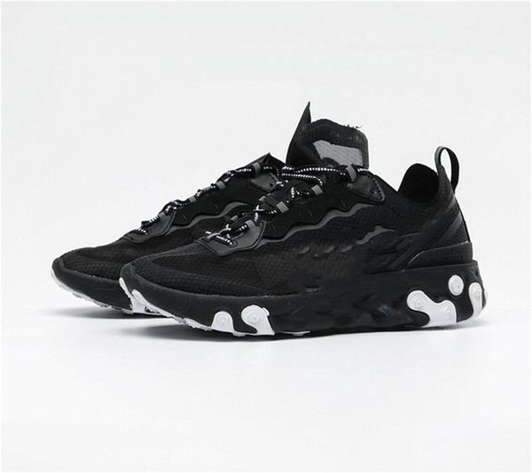 

react element 87 blue chill solar red men essential shoes sport breathable outdoor sneakers d33a1d5, Black