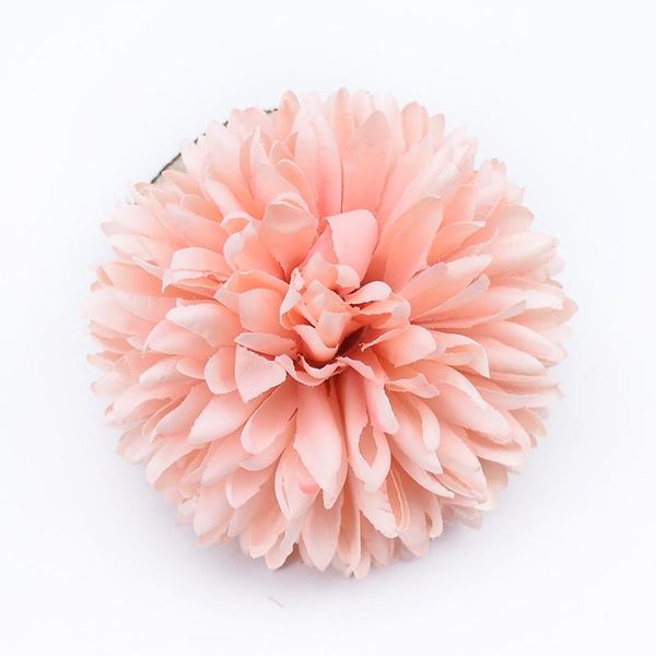 

2 шт. искусственные цветы шелк хризантема дома свадебный декор поддельные растения декоративные цветы венки diy подарки коробки цветок стена