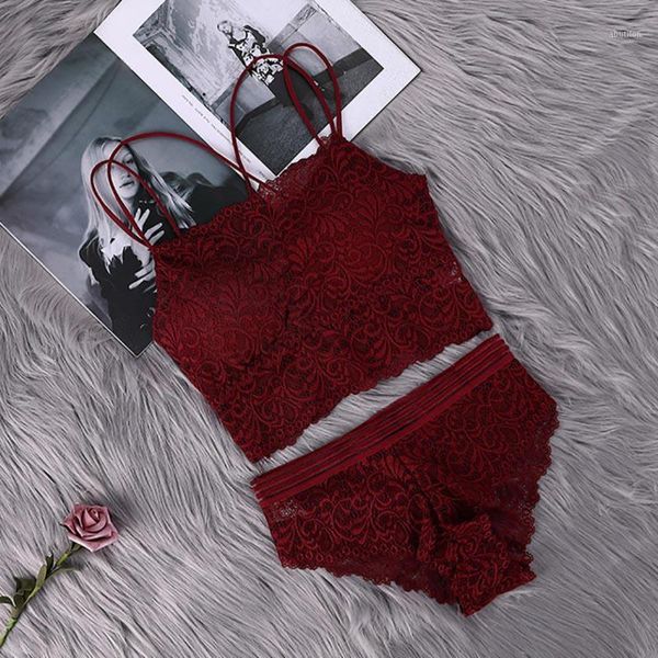 

bras sets transparent lace bra and panty set women lingerie intimates ladies underwear1, Red;black