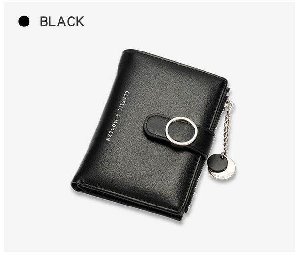 

hbp pu wallet fashion women purse card holder t2602-1047, Red;black