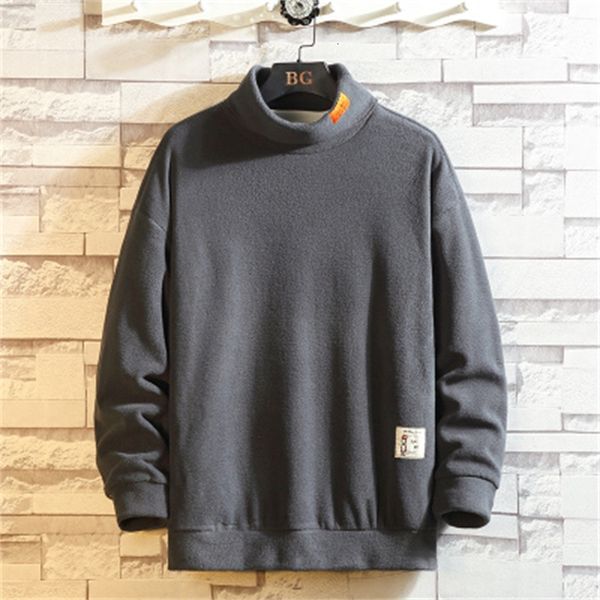 

2021 new autumn spring hoodies black male hip hop punk pullover streetwear big fashion clothes pzsz