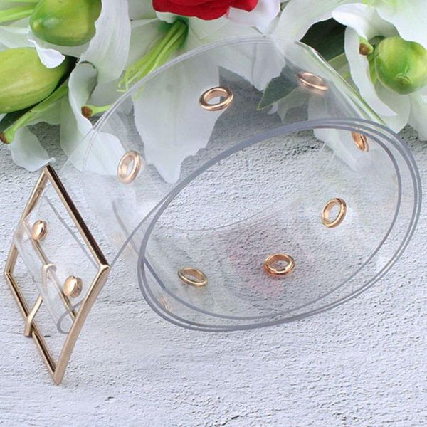 

fashion wild resin shoes eye transparent ring belt ladies belt girls jeans accessories, Black;brown