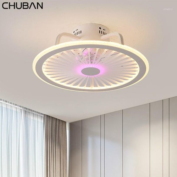 

electric fans modern minimalist smart ceiling fan light crystal decor led lighting dimmable bedroom lamp ac220v 110v ventilador de techo1