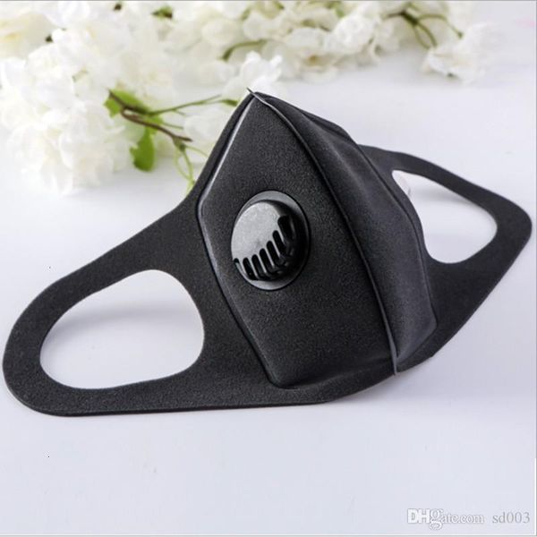

anti respirator reusable droplet breathing valve barrier mask black masks three dimensional 6 98mh uu