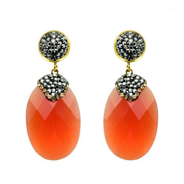 

dangle & chandelier fashion statement earrings geometric for women multiple colors trendy boho jewelry suitable party sending friends1, Silver