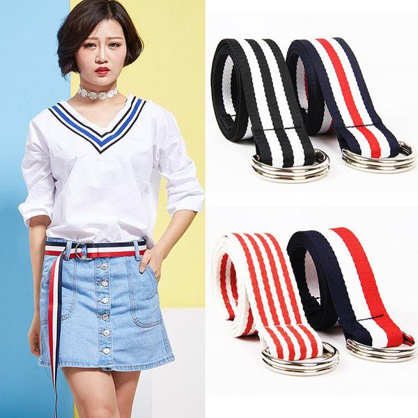 

серебряные двойные пряжки ремни ceinture высокое качество холст ремень талися ремешок мужские ремни твердые каммумбунды джинсы полоса дизайн, Black;brown