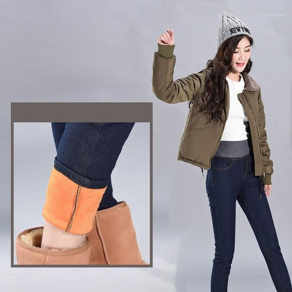 

women's jeans women skinny pencil denim stretch slim fitness pants trousers1, Blue