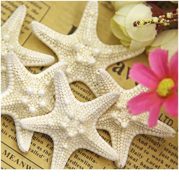 

3pcs mediterranean style aquarium natural craft shell artificial sea star fish tankeco ornaments wedding party home qylndt