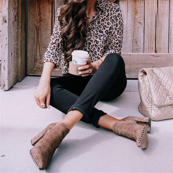 

2018 women blouse leopard print shirt long sleeve v neck loose blouses plus size 3xl shirt camisa feminina clothing1, White