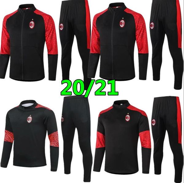 

2020 милан кака выживший куртка учебная костюм футбол трексуиты 2021 piatek ibrahimovic cousssuit футбольная куртка куртссуит ​​набор привет, Black;yellow