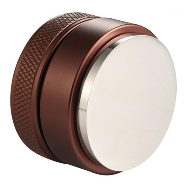 

coffee roasters 49mm tamper distributor adjustable espresso hammer leveler1