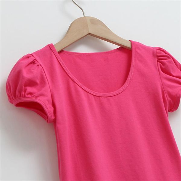 

2019 summer new version of the large size short sleeved t shirt sweet little shirt puff white slim cotton primer t female