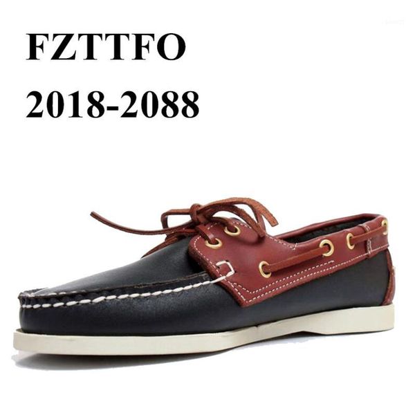 

men genuine leather driving shoes,docksides classic boat shoe, design flats loafers for men women 2019a0241, Black