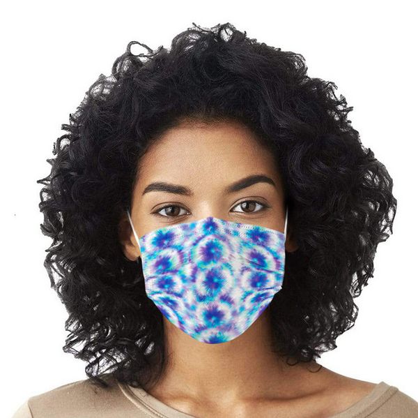 

multicolor brand fashion floral designer anti-dust cotton protective disposable face mask man woman mel
