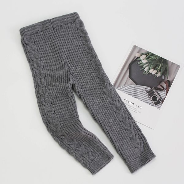 

baby clothing set knitting pullover baby girls clothes toddler boys clothes sweater and pants baby set kids boutique clothes lj201203, White