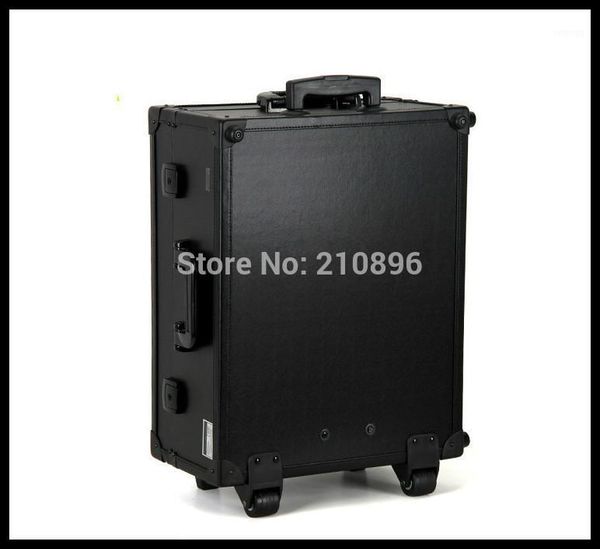 

cosmetic bags & cases professional lighted beauty box with wheel trolley case without legs1