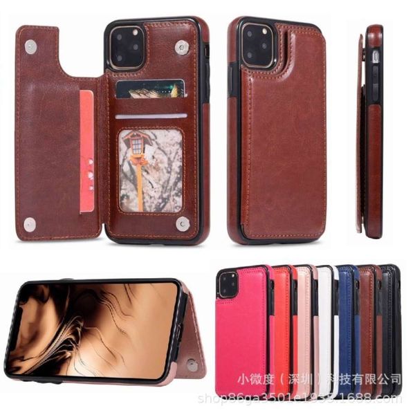 

suitable for vip 12pro max card holder note20 crazy horse back a91 leather casevfe1