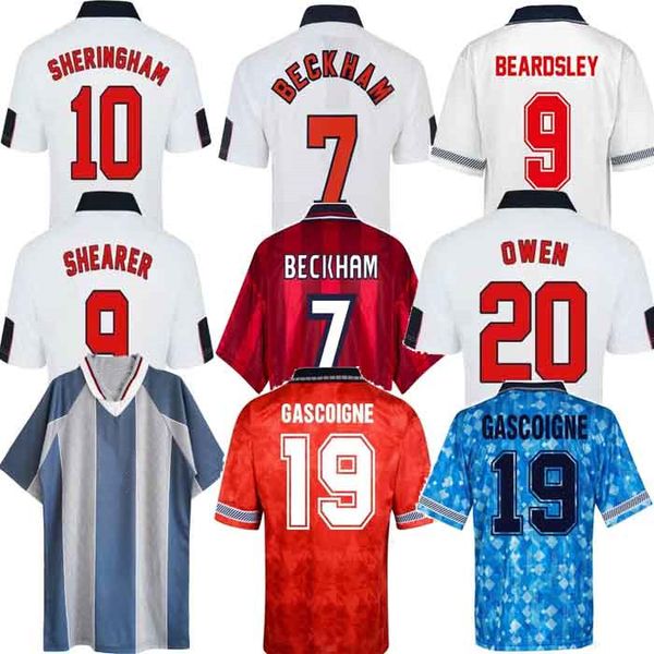 

89 1990 91 92 93 96 98 2002 retro classic soccer jersey southgate gascoigne shearer gerrard owen keegan vintage football shirt, Black;yellow