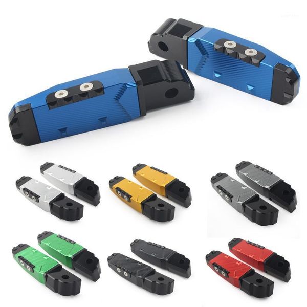 

2x cnc motorbike rear passenger footrest foot pegs pedal pads for s1000rr/xr 2015-2017 s1000r 2009-2017 hp4 2013-20141