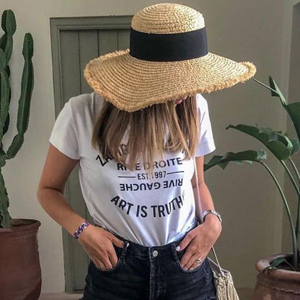 

new letter print white cotton tees shirts women summer short sleeve round neck simple t-shirts casual vintage tshirts 2021 5998