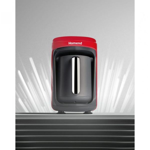 

homend pottoman 1831h red turkish coffee machine
