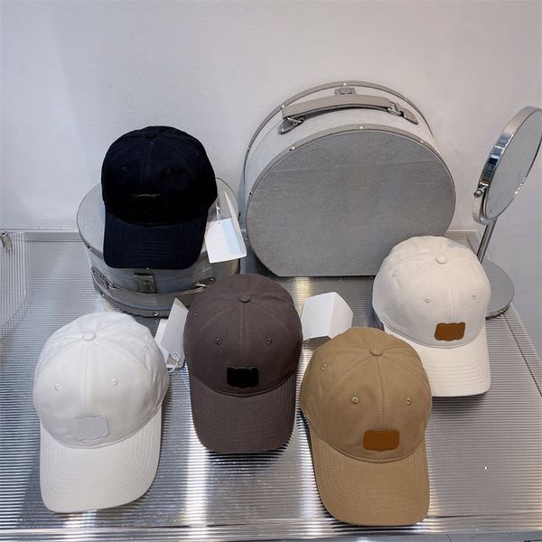 

Fashion Ball Caps Designer Sports Cap Comfortable Material Hat for All Seasons Man Woman 5 Color Good Quality, C1