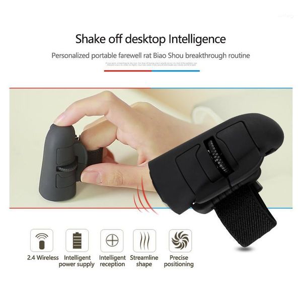 

mice 2.4g ring finger mouse wireless with usb receiver for pc lapdeskuk1