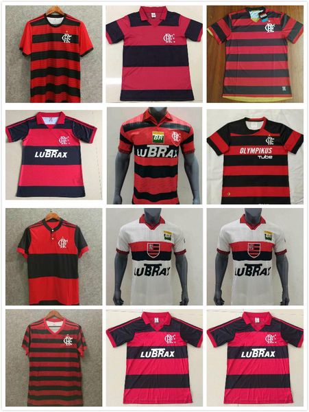 

retro cr 2008 2009 flamengo soccer jersey flamenco 08 09 retro camisa de futebol guerrero diego football shirt, Black;yellow