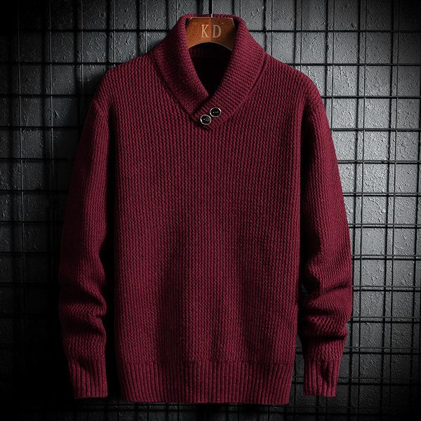 

2021 men's jersey autumn new versatile fashion knit long sleeve shirt male clothing kdz6, White;black