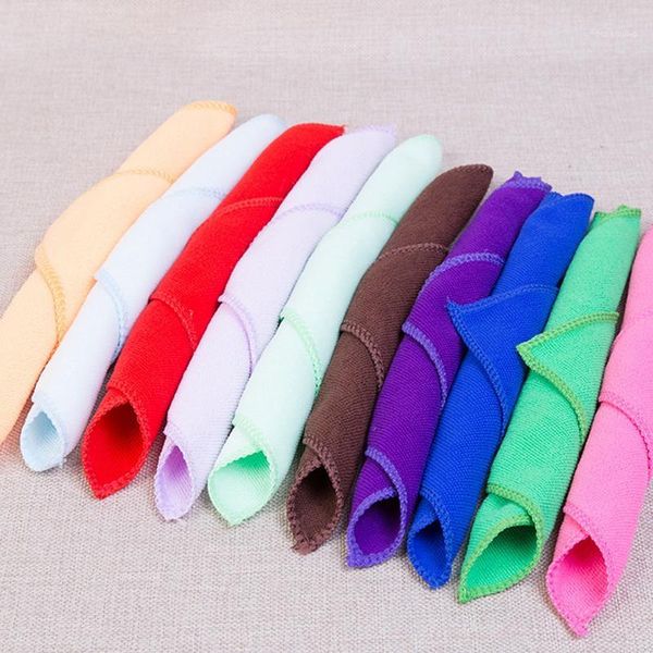 

urijk 1pc small polyester absorbent hand towel kindergarten edgeless scratch washing interior cleaning towel microfiber towels1