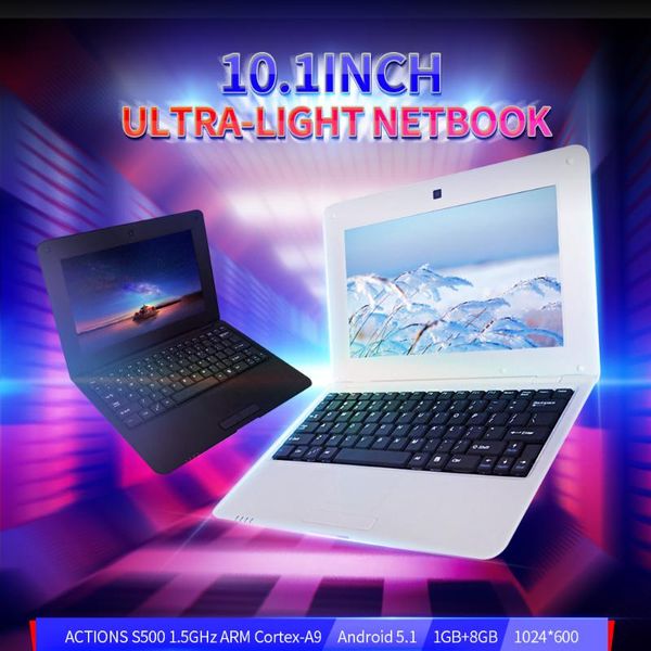 

tablet pc 10.1inch netbook lightweight portable lapactions s500 1.5ghz cortex-a9/android 5.1/1g+8g/1024*600 us/eu plug