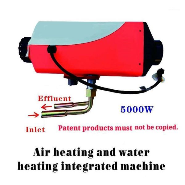 

double function heater 5kw 12v car diesel parking air heater and coolant for 4-cylinder engine1