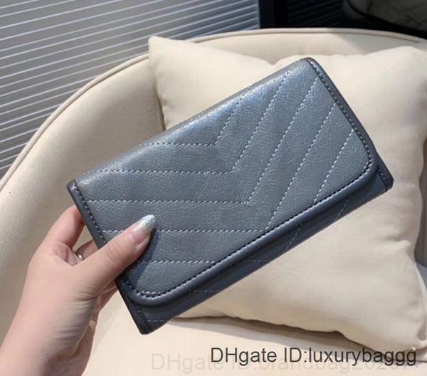 

handbags quality clutch fashion real leather bag purse wallet bags with box