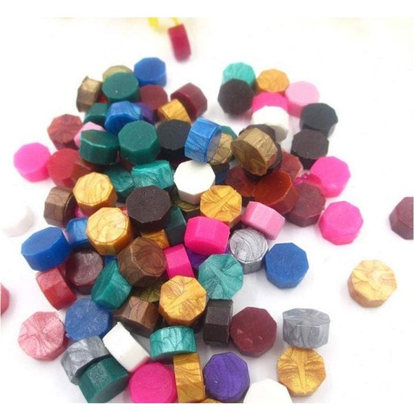 

100 шт. уплотнительное герметичное восковая бусина ручной работы ретро восковая штемпель бусин конверт приглашение diy ручной работы штемпел