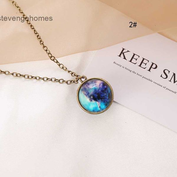 

universe star night light women's personality jewelry creative necklace n676, Silver