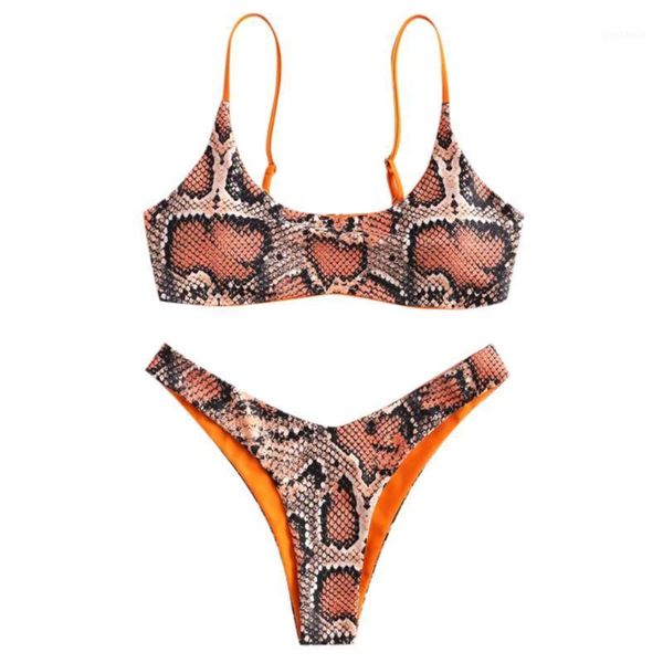 

women bikini swimwear swimsuit 2020 leopard brazilian bikini set push up bathing suit female summer beach wear biquini #t1g1