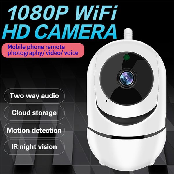 

1080p security camera cctv 360 home surveillance wifi camera two way audio baby / pet / nanny monitor indoor kamera ip