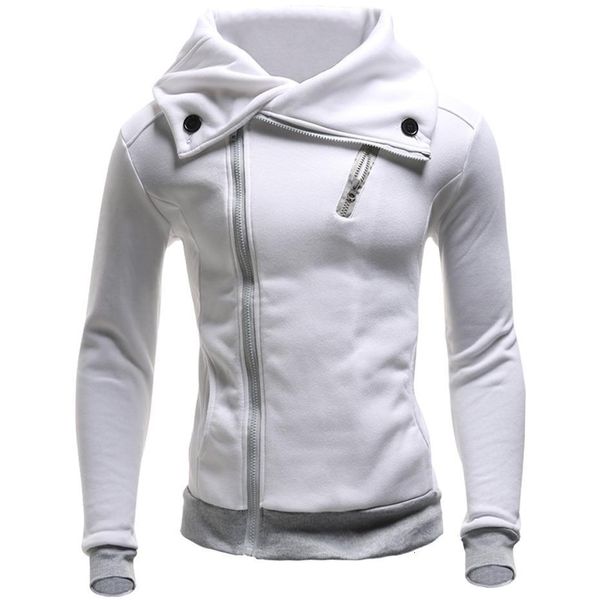 

hoodies men 2018 brand male long sleeve solid color hooded sweatshirt men zipper black big size poleron autumn sweatshirts