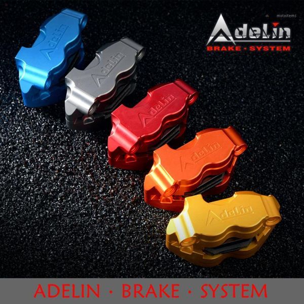 

adelin adl-1 motorcycle hydraulic brake calipers universal 82mm 4 pistons cnc aluminum alloy modified motorcycle brake calipers1