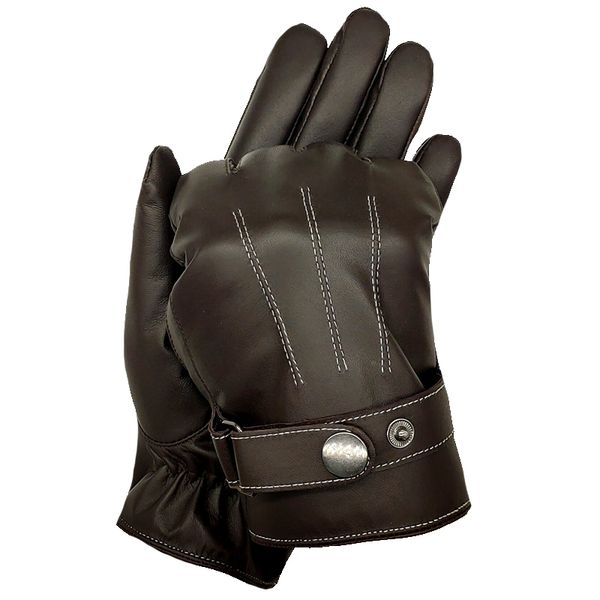 

men's gloves made of cashmere winter windproof driving in spring and autumn points to women's leather cycling sheep thickening