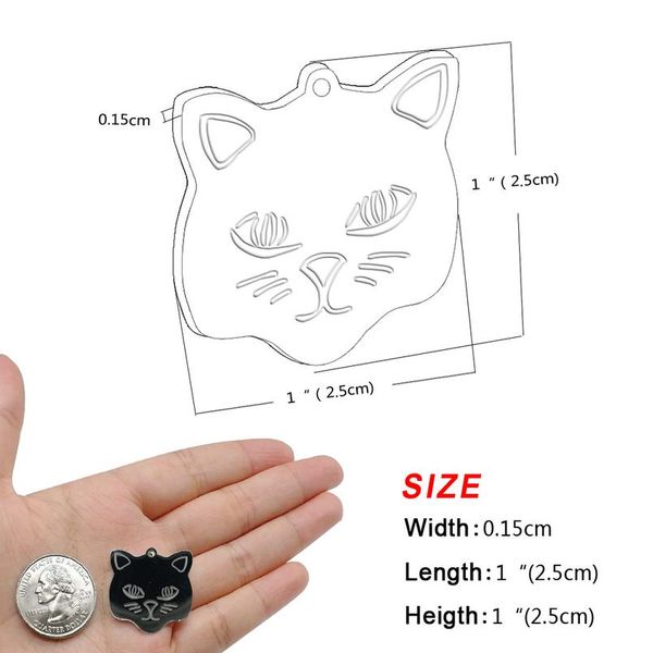 

personalized pet cat id tag small cats customized engrave tags pets name phone no. nameplate gift bell cute kitt jlliyz