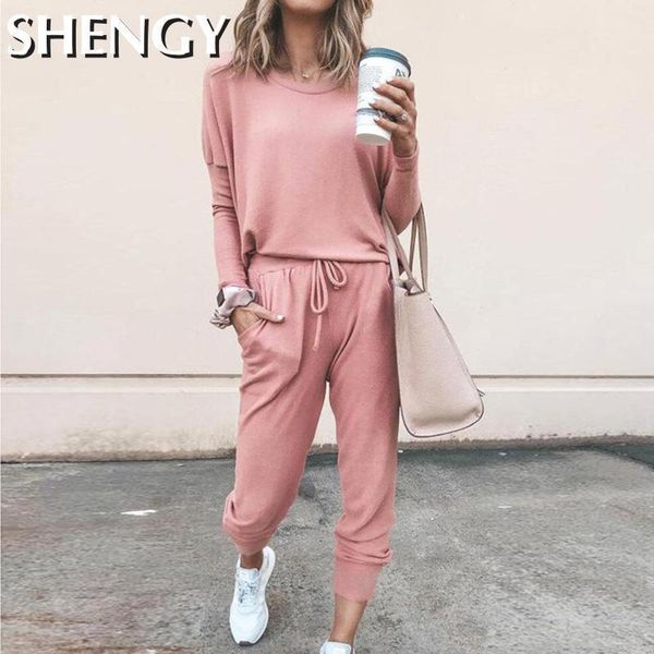 

women and pants two piece set tracksuit women clothes long clothes 2 piece street wear set1, Gray