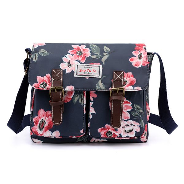 

2021 женские сумки печатные цветочные плечо оберевенные дуэземпляя вода поместитель crossbody сумка ретро сумки bags 4mve