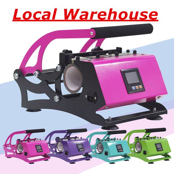 

local warehouse 20oz heat press printer sublimation machine for 20oz 30oz 12oz skinny straight tumber 110v 3 hole plug mixed color transfer
