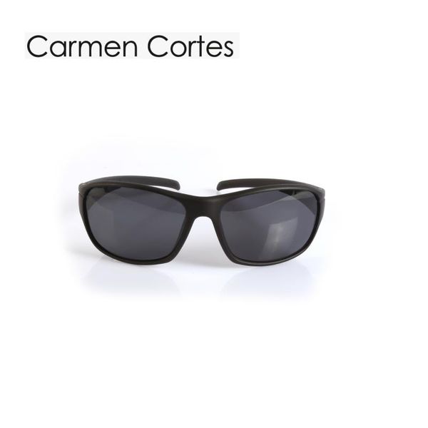 

carmen cortes polarized mate color sunglasses men fashion model sun glasses with case sports style male, White;black