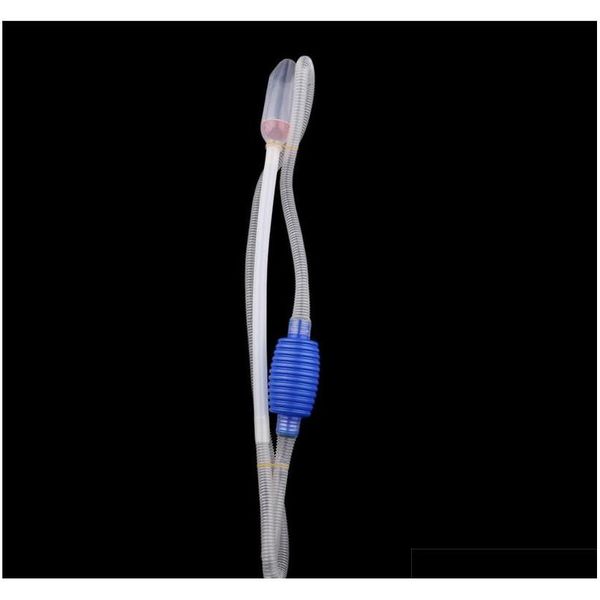 

2016 new arrival plastic aquarium clean vacuum water change gravel cleaner fish tank siphon pump drop shipping lugp2