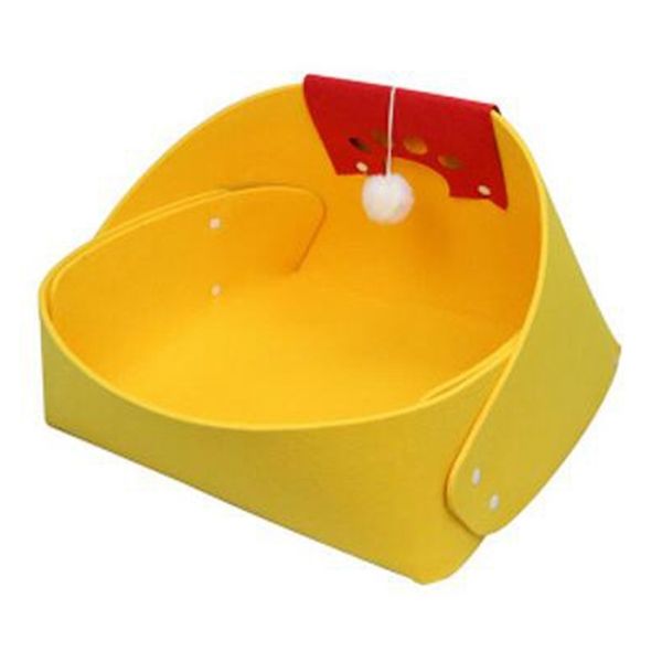 

summer cat bed felt nest sleeping soft and comfortable can scrub four seasons universal ball