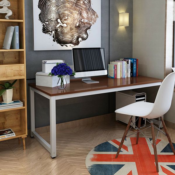 

компьютерный стол рабочей станции пк ноутбук для ноутбука мебель домашнего офиса изучать деревянный тик