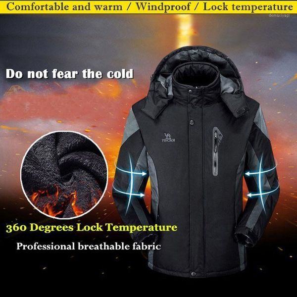 

ski suit men winter mountaineering wear snowboarding sets super warm waterproof windproof fleece liner hiking jacket + pants1, Blue;black
