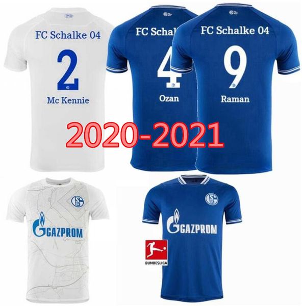 

20 21 schalke 04 soccer jerseys 2021 2020 home away third serdar ozan harit raman bentaleb mc kennie football shirts kutucu, Black;yellow